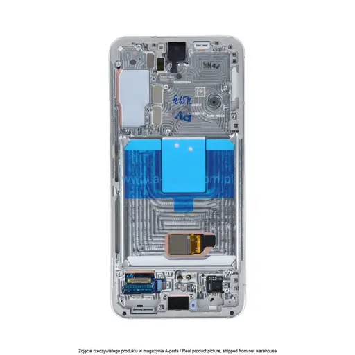 WYŚWIETLACZ LCD + EKRAN DOTYKOWY SAMSUNG S901 GALAXY S22 BIAŁY GH82-27520B | GH82-27521B (ORYGINALNY)