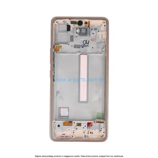 WYŚWIETLACZ LCD + EKRAN DOTYKOWY SAMSUNG A536 GALAXY A53 5G POMARAŃCZOWY GH82-28024D | GH82-28025D (ORYGINALNY)