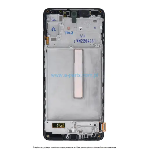 WYŚWIETLACZ LCD + EKRAN DOTYKOWY SAMSUNG M53 5G SM-M536 - CZARNY - GH82-28812A | GH82-28895A (ASSEMBLED)