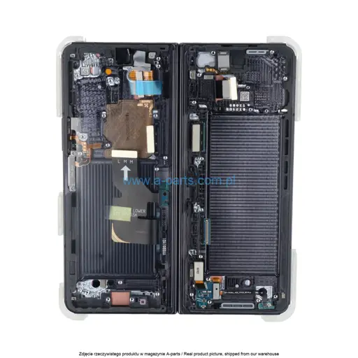 WYŚWIETLACZ LCD + EKRAN DOTYKOWY (WEWNĘTRZNY) SAMSUNG Z FOLD 4 5G SM-F936 - CZARNY - GH82-29461A | GH82-29462A (ORYGINALNY SERVICE PACK)