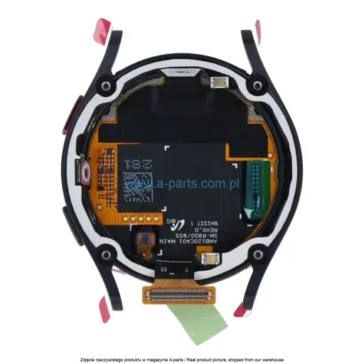 WYŚWIETLACZ LCD + EKRAN DOTYKOWY SAMSUNG WATCH 5 LTE 40MM SM-R905 - SZARY - GH82-30041A ( ORYGINALNY )