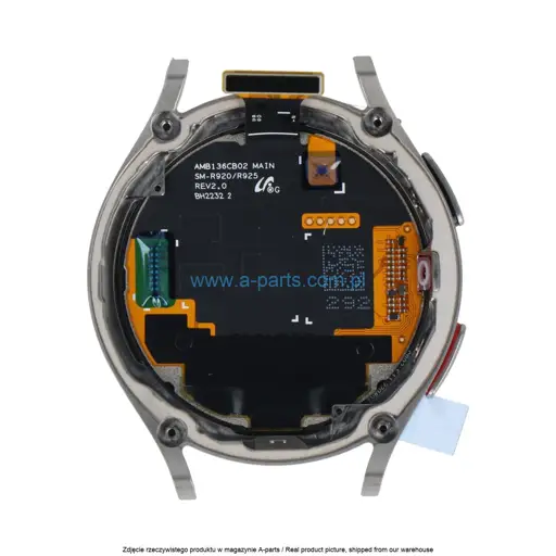 WYŚWIETLACZ LCD + EKRAN DOTYKOWY SAMSUNG WATCH 5 PRO 45MM SM-R920 - TITANIUM - GH82-30044A ( ORYGINALNY )