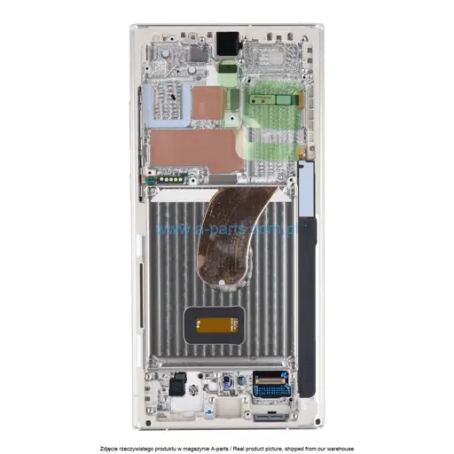 WYŚWIETLACZ LCD + EKRAN DOTYKOWY SAMSUNG S918 GALAXY S23 ULTRA KREMOWY GH82-30465B | GH82-30466B (ORYGINALNY)