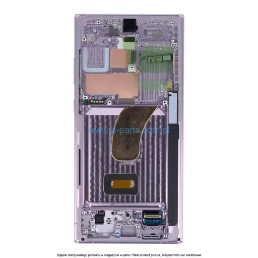 WYŚWIETLACZ LCD + EKRAN DOTYKOWY SAMSUNG S918 GALAXY S23 ULTRA LAWENDOWY GH82-30465D | GH82-30466D (ORYGINALNY)