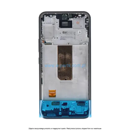 WYŚWIETLACZ LCD + EKRAN DOTYKOWY SAMSUNG A54 5G SM-A546 - CZARNY - GH82-31231A | GH82-31232A | GH82-31233A (ASSEMBLED)