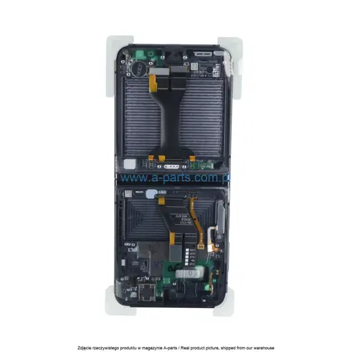 WYŚWIETLACZ LCD + EKRAN DOTYKOWY (WEWNĘTRZNY) SAMSUNG Z FLIP 5 5G SM-F731 - GRAFITOWY - GH82-31827A | GH82-31828A (ORYGINALNY SERVICE PACK)