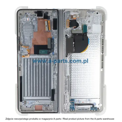 WYŚWIETLACZ LCD + EKRAN DOTYKOWY (WEWNĘTRZNY) SAMSUNG Z FOLD 5 5G SM-F946 - SZARY - GH82-31842D GH82-31843D (ASSEMBLED)