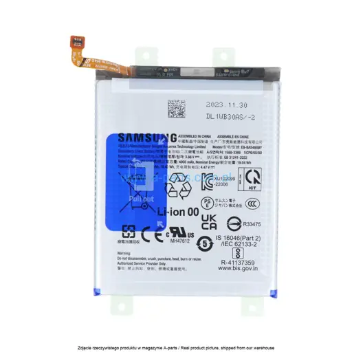 BATERIA SAMSUNG A54 5G SM-A256 SM-A346 SM-A356 SM-A546 SM-A556 EB-BA546ABY 5000MAH GH82-31204A | GH82-31469A | GH82-33217A (ORYGINALNA)