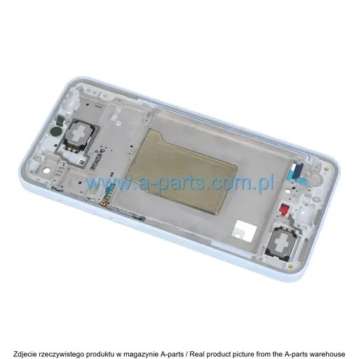 RAMKA WYŚWIETLACZA LCD SAMSUNG A356 GALAXY A35 5G GH82-34225B NIEBIESKA  (ORYGINALNA)