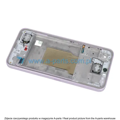 RAMKA WYŚWIETLACZA LCD SAMSUNG A356 GALAXY A35 5G GH82-34225C FIOLETOWA  (ORYGINALNA)