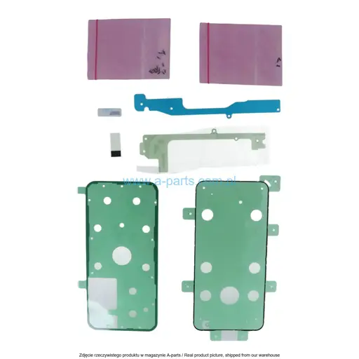 ZESTAW TAŚM MONTAŻOWYCH FOLII KLEJĄCYCH DO WYŚWIETLACZA LCD BEZ RAMKI SAMSUNG A55 5G SM-A556 - GH82-34540A ( ORYGINALNY )