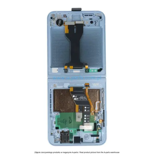 WYŚWIETLACZ LCD + EKRAN DOTYKOWY (WEWNĘTRZNY) SAMSUNG Z FLIP 6 5G SM-F741 - NIEBIESKI - GH82-35014C GH82-35013C ( ORYGINALNY )