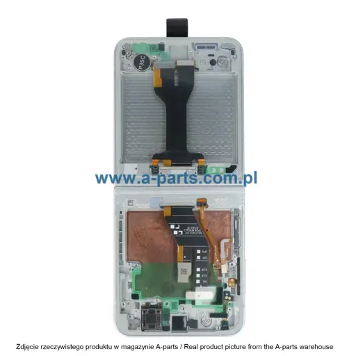 WYŚWIETLACZ LCD + EKRAN DOTYKOWY (WEWNĘTRZNY) SAMSUNG Z FLIP 6 5G SM-F741 - WHITE - GH82-35013F | GH82-35014F (ASSEMBLED)