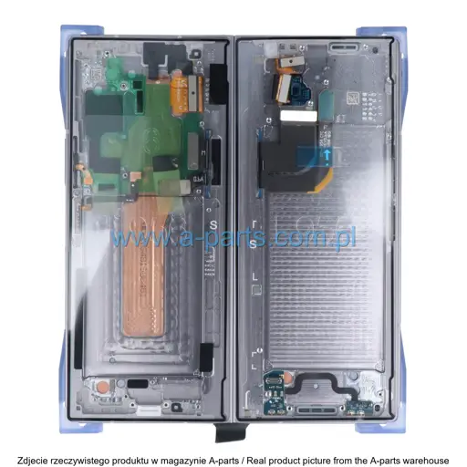 WYŚWIETLACZ LCD + EKRAN DOTYKOWY SAMSUNG GALAXY Z FOLD 6 F956 - SREBRNY - GH82-35042A GH82-35041A (WEWNĘTRZNY) (ORYGINALNY)