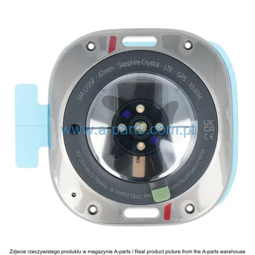 KLAPKA BATERII OBUDOWA SAMSUNG L705 GALAXY WATCH ULTRA LTE - SREBRNA - GH97-29854B GH82-35162B ( ORYGINALNA )