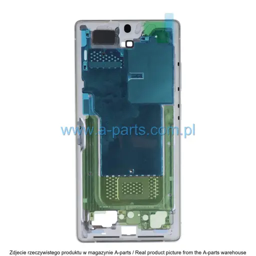 RAMKA WYŚWIETLACZA LCD SAMSUNG S938 GALAXY S25 ULTRA GH82-36386C SREBRNA  (ORYGINALNA)