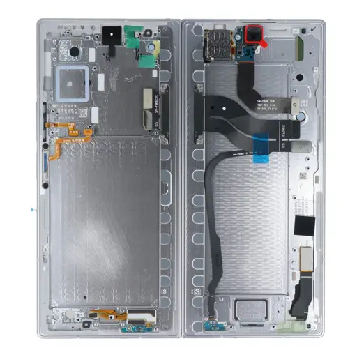 WYŚWIETLACZ LCD + EKRAN DOTYKOWY SAMSUNG GALAXY Z FOLD 7 F966 - SREBRNY - GH82-37548A (WEWNĘTRZNY) (ORYGINALNY)