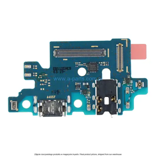 GNIAZDO ŁADOWANIA PŁYTKA USB SAMSUNG GALAXY A40 SM-A405 GH96-12454A (ORYGINALNE)