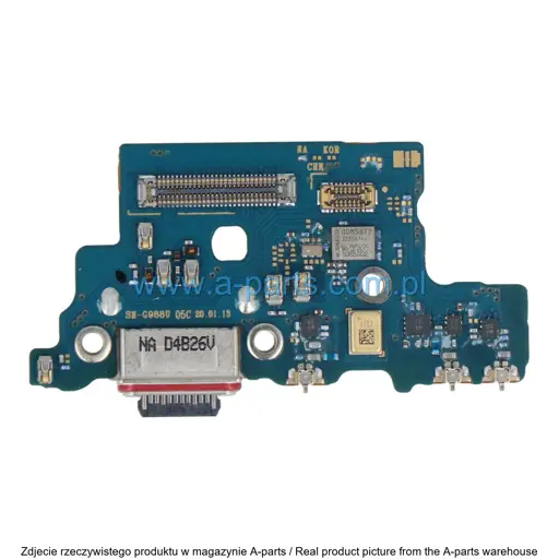 GNIAZDO ŁADOWANIA PŁYTKA USB SAMSUNG GALAXY S20 5G SM-G981 GH96-13082A (ORYGINALNE)