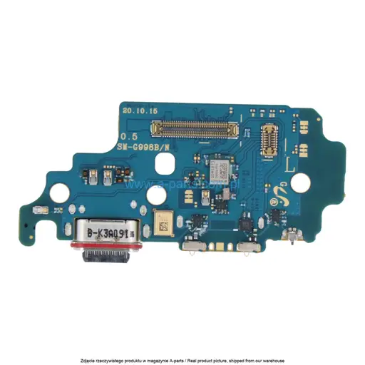 GNIAZDO ŁADOWANIA PŁYTKA USB SAMSUNG GALAXY S21 ULTRA SM-G998 GH96-14064A (ORYGINALNE)