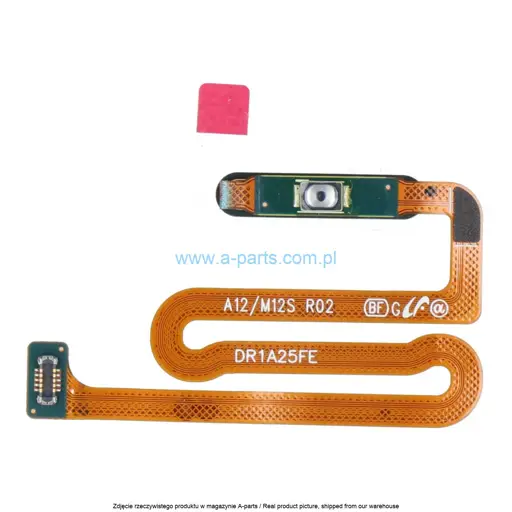PRZYCISK WŁĄCZANIA POWER CZYTNIK LINII PAPILARNYCH SAMSUNG M12 SM-M127 - CZARNY - GH96-14188A ( ORYGINALNY )