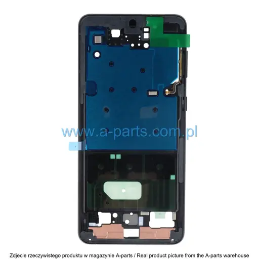RAMKA KORPUS SAMSUNG G996 GALAXY S21 PLUS 5G CZARNA / BLACK GH96-14192A (ORYGINAŁ)