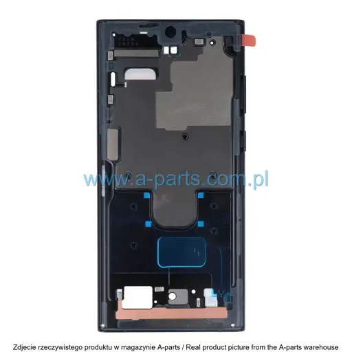 RAMKA KORPUS SAMSUNG S908 GALAXY S22 ULTRA SZARA / GRAY GH96-15270E (ORYGINAŁ)