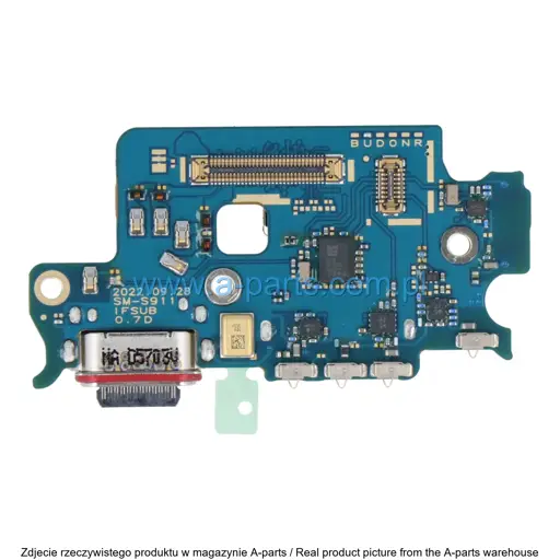 GNIAZDO ŁADOWANIA PŁYTKA USB SAMSUNG GALAXY S23 SM-S911 WERSJA USA GH96-15633A (ORYGINALNE)