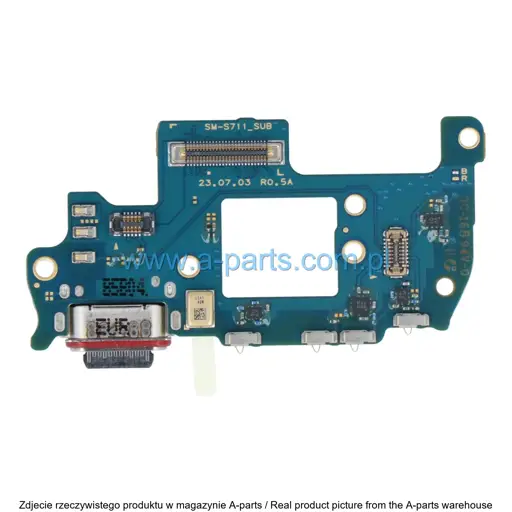 GNIAZDO ŁADOWANIA PŁYTKA USB SAMSUNG GALAXY S23 FE SM-S711 GH96-16217A (ORYGINALNE)