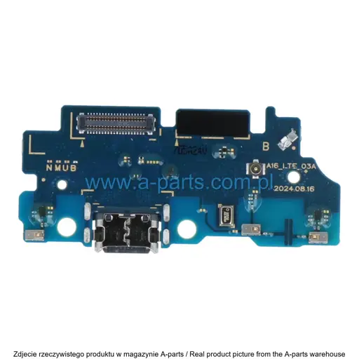 GNIAZDO ŁADOWANIA PŁYTKA USB SAMSUNG GALAXY A16 4G SM-A165 GH96-18451A (ORYGINALNE)