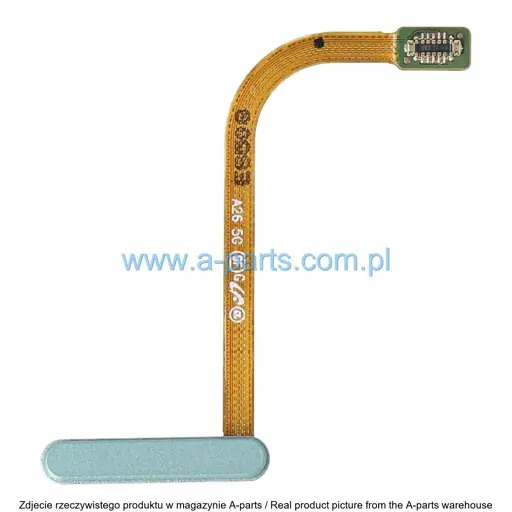 CZYTNIK LINII PAPILARNYCH TAŚMA FLEX PRZYCISK POWER SAMSUNG A266 GALAXY A26 5G ZIELONY GH96-19397C (ORYGINAŁ)