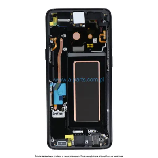 WYŚWIETLACZ LCD + EKRAN DOTYKOWY SAMSUNG G960 GALAXY S9 CZARNY GH97-21696A | GH97-21697A (ORYGINALNY)