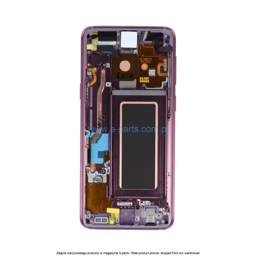 WYŚWIETLACZ LCD + EKRAN DOTYKOWY SAMSUNG G960 GALAXY S9 PURPUROWY GH97-21696B | GH97-21697B (ORYGINALNY)
