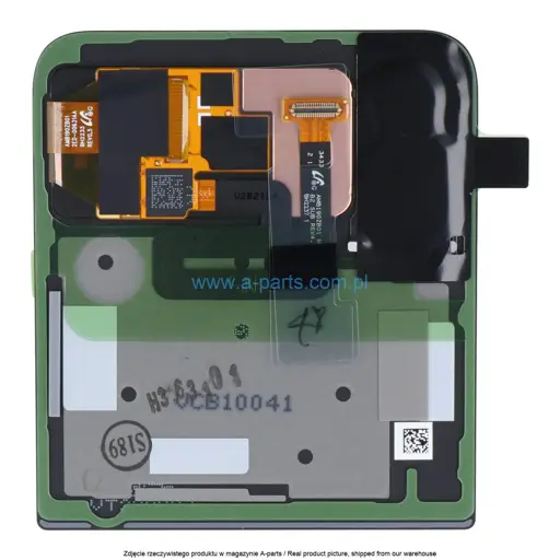 WYŚWIETLACZ LCD + EKRAN DOTYKOWY (ZEWNĘTRZNY) SAMSUNG Z FLIP 4 5G SM-F721 - SZARY - GH97-27947A | GH97-28046A (ORYGINALNY SERVICE PACK)