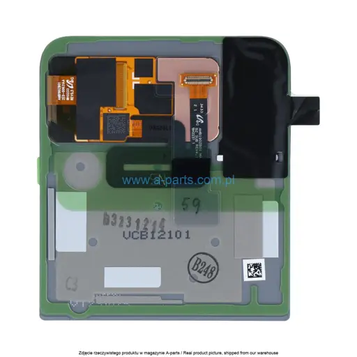 WYŚWIETLACZ LCD + EKRAN DOTYKOWY (ZEWNĘTRZNY) SAMSUNG Z FLIP 4 5G SM-F721 - FIOLETOWY - GH97-27947B | GH97-28046B (ORYGINALNY SERVICE PACK)