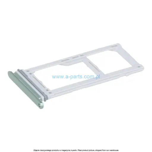 SZUFLADKA TACKA KARTY SIM SAMSUNG S10 SM-G973 - ZIELONY - GH98-43713E ( ORYGINALNA )