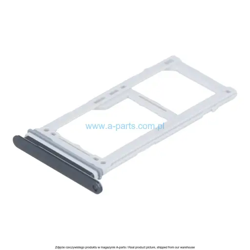 ORYGINALNA SZUFLADKA TACKA KARTY SIM SAMSUNG S10E SM-G970 - CZARNA - GH98-43759A