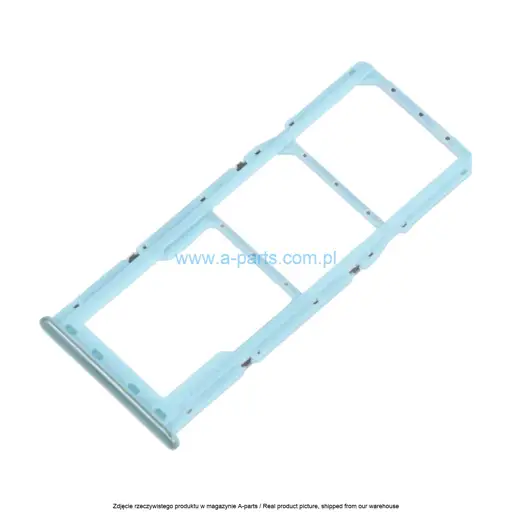 SZUFLADKA TACKA KARTY SIM SAMSUNG A71 SM-A715 - NIEBIESKA - GH98-44757C ( ORYGINALNA )