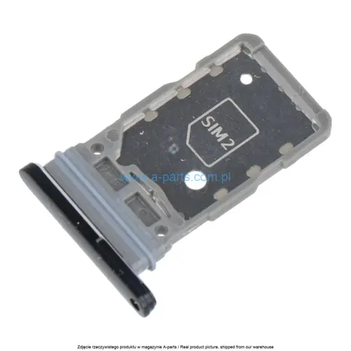 SZUFLADKA TACKA KARTY SIM SAMSUNG S21 ULTRA SM-G998 - CZARNA - GH98-46258A ( ORYGINALNA )