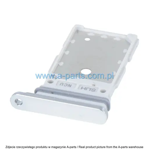 SZUFLADKA TACKA KARTY SIM I KARTY SD SAMSUNG S908 GALAXY S22 ULTRA BIAŁA GH98-47138C (ORYGINAŁ)