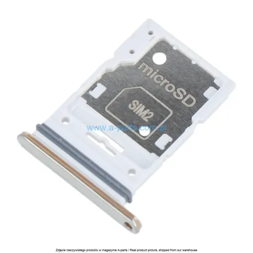 SZUFLADKA TACKA KARTY SIM SAMSUNG A53 5G SM-A536 - BIAŁA - GH98-47263B ( ORYGINALNA )