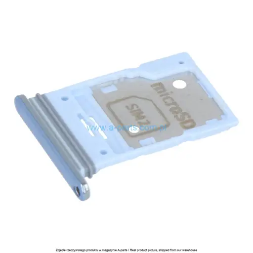 SZUFLADKA TACKA KARTY SIM SAMSUNG A53 5G SM-A536 - NIEBIESKA - GH98-47263C ( ORYGINALNA )