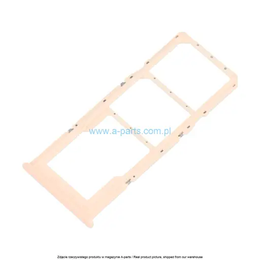 SZUFLADKA TACKA KARTY SIM SAMSUNG A13 SM-A135 - POMARAŃCZOWA - GH98-47323C ( ORYGINALNA )