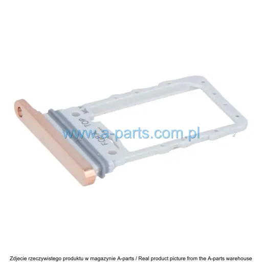 SZUFLADKA KARTY SIM SAMSUNG F721 GALAXY Z FLIP 4 5G GH98-47715C RÓŻOWE ZŁOTO  (ORYGINALNA)