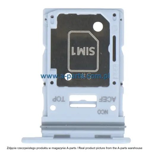 SZUFLADKA TACKA KARTY SIM SAMSUNG A35 (5G) SM-A356 - NIEBIESKA - GH98-48993B (ORYGINALNA)