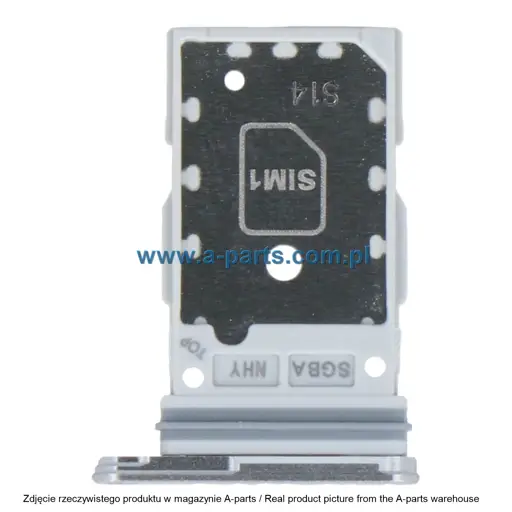 SZUFLADKA TACKA KARTY SIM SAMSUNG S24 FE SM-S721 - GRAFITOWA - GH98-49571B ( ORYGINALNA )