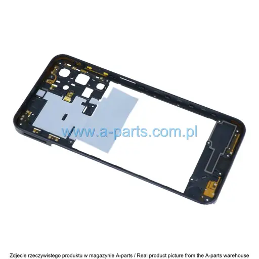 RAMKA ŚRODKOWA SAMSUNG A166 GALAXY A16 5G GH98-49821A CZARNA  (ORYGINALNA)