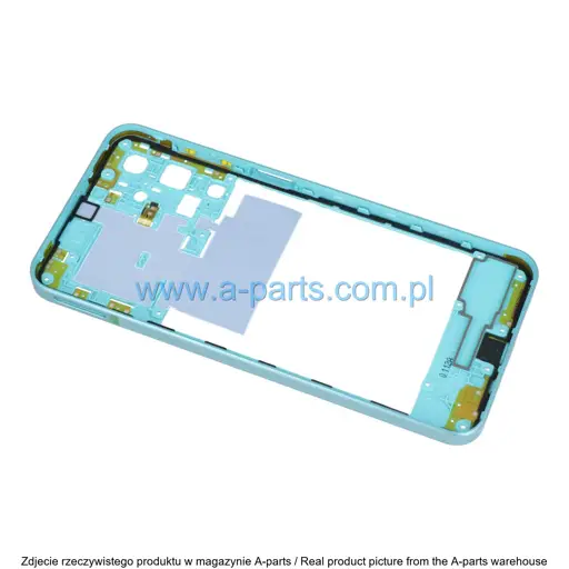 RAMKA ŚRODKOWA SAMSUNG A166 GALAXY A16 5G TURKUSOWA GH98-49821D  (ORYGINALNA)