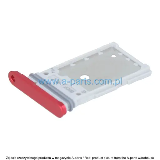 SZUFLADKA KARTY SIM SAMSUNG S931/S936 GALAXY S25/S25 PLUS CZERWONA GH98-49874G  (ORYGINALNA)