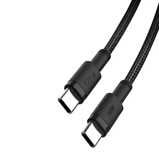 XO KABEL NB-Q199 PD USB-C - USB-C 1,5M 100W CZARNY